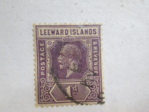 Leeward Islands #64 used  2021 SCV = $1.10