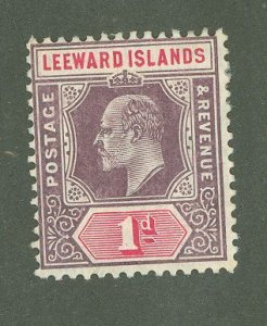 Leeward Islands #30 Unused Single