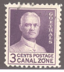 Canal Zone, Scott #117, Used