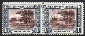 1931-37 South West Africa 1/ Bush Scene used CDC SON Sc# 115 CV: $17.50