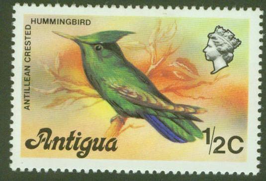 ANTIGUA Scott 405 Hummingbird Issue 1976 MNH**