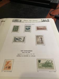 STAMP STATION PERTH: PNG Complete Collection from 1952 to 1989 Mint Never Hinged