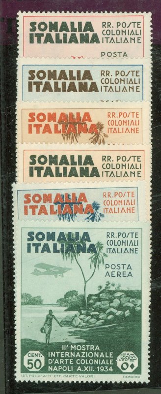 Somalia (Italian Somaliland) #C1-6 Unused Single (Complete Set)
