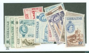 Gibraltar #132-44 Mint (NH) Multiple