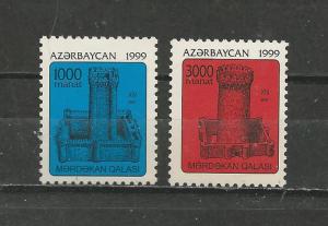 Azerbaijan Scott catalogue #688-689 Unused HR