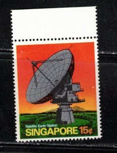 SINGAPORE Scott # 142 MH - Satellite Dish