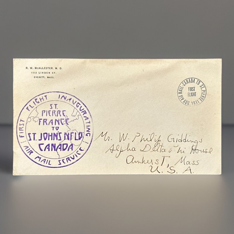 Canada Mail That Never Happened Originally Scheduled For 1930