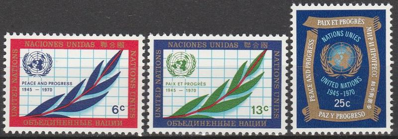 UN  #209-11  MNH F-VF (V3864)