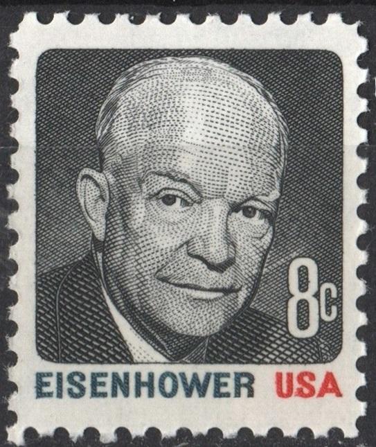 SC#1394 8¢ Dwight D. Eisenhower (1971) MNH