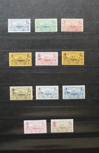 French Colonies Mostly Mint NH Stamps in Big Stock Book