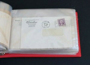 US Stamp Collection 80 Vintage Slogan Cancel Covers 1930's & early 1...