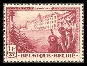 Belgium B129 Mint VF HR