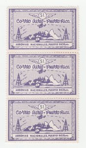 Puerto Rico USA Local private Airmail Cinderella Stamp- mnh gum- 1808