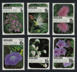 Neth. Antilles Flowers 6v 1985 MNH SG#898-903