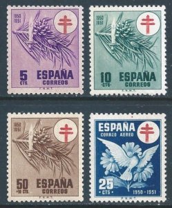 Spain #RA30-1,RAB3,RAC11 NH Pine Branch, Candle, Dove