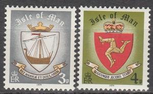 Isle Of Man #146-7 MNH  (S615)