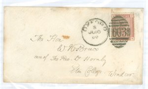 Great Britain 79 Backstamped Windsor July 11, 1880