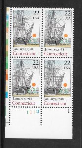#2340 MNH Plate Block