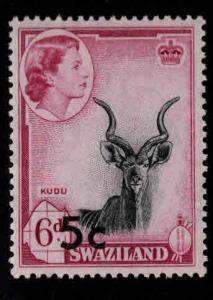 Swaziland Scott 74a Type 1 MH* stamp