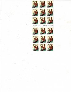 Squirrel 29c ATM US Postage Booklet of 18 stamps #2489a VF MNH