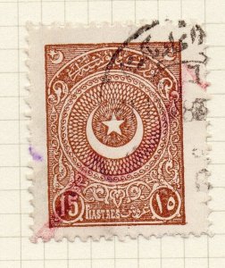 Turkey 1900s Early Issue Fine Used 15p. NW-12203