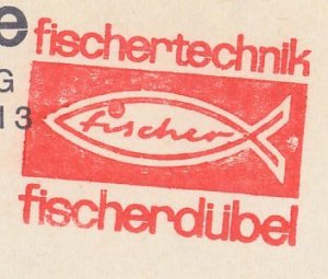 Meter top cut Germany 1979 Fish - Fischer Werke 