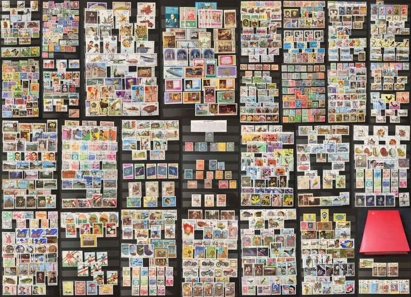 Caribbean Nicaragua Large Stockbook Used Collection(Aprx 600)  GM3312