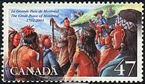 CANADA 2001, GREAT PEACE OF MONTREAL, MNH # 1915
