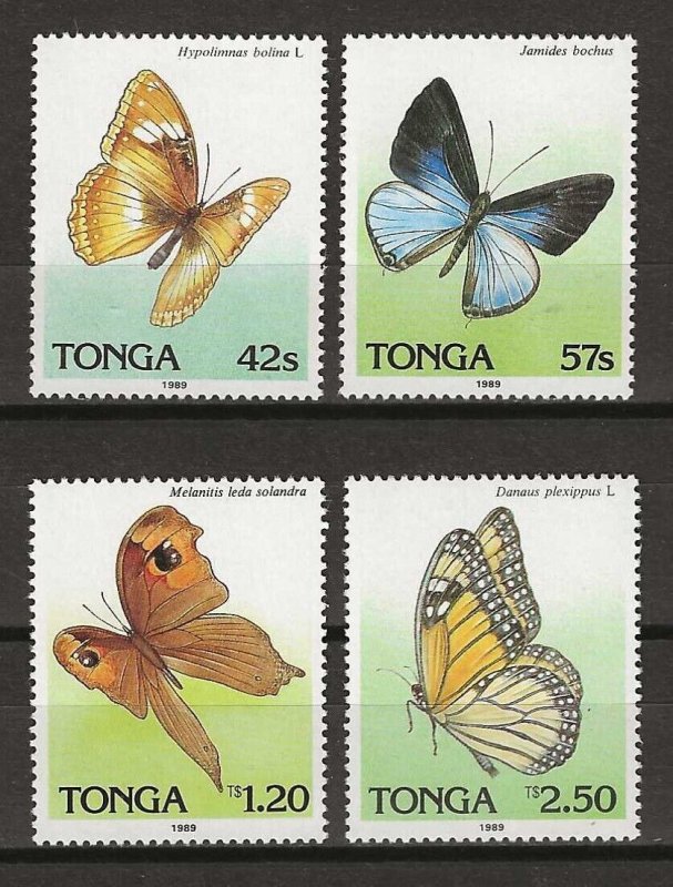 TONGA 1989 SG 1036/9 MNH
