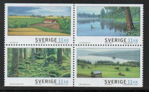 Sweden Sc 2564 2007 Landscapes stamp set mint NH