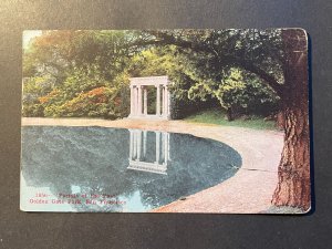 *Golden Gate Park Postcard sent by soldier in CA to Kingston, NY, Jan 23, 1918