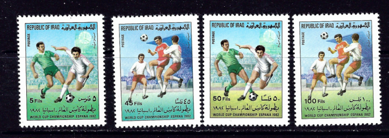 Iraq 1081-84 MLH 1982 Soccer