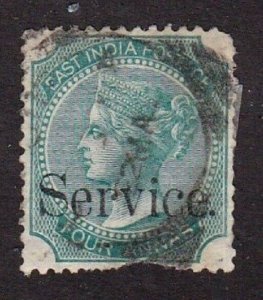 India stamp #o9, used, filler,  CV $80.00