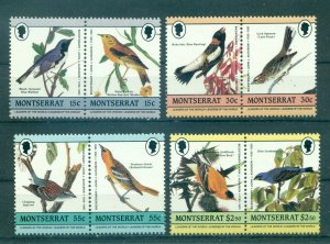 Montserrat MNH 580-3 Pairs Audubon Birds SCV 2.30