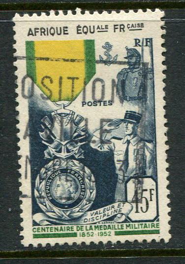 French Equatorial Africa #186 Used