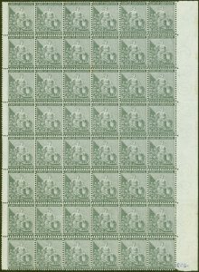 Cape of Good Hope 1875 1/2d Grey-Black SG28 Superb MNH Marginal Block of 48