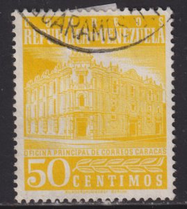 Venezuela 709 Caracas General Post Office 1958