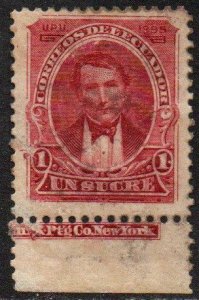 Ecuador Sc #53 Mint Hinged Reprint