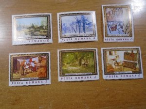 Romania  #  3437-42  MNH