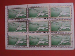 KOREA STAMP: 1986 SC# 2612a- ARIA VIEW OF DAM-CTO-MNH SHEET  : VERY RARE