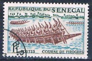 Senegal 203 Used Boat Racing ll 1961 (S0792)+