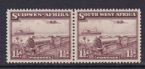 South West Africa Scott 110, 1937 Mail Train, VF MLH Scott $30.