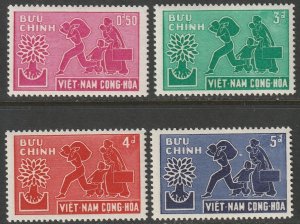 South Vietnam 1960 Sc 132-5 set MNH**