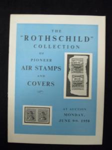 H R HARMER AUCTION CATALOGUE 1958 PIONEER AIR STAMPS AND COVERS