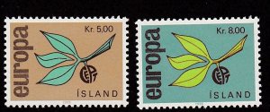 Iceland # 375-376, Europa, Mint  NH, 1/2 Cat.