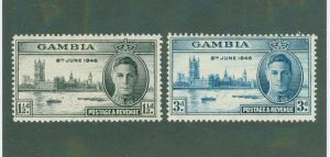 Gambia 144-45 MNH BIN $1.00