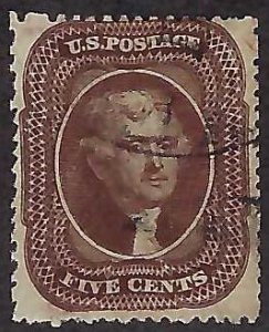 US Scott #30A Used VF