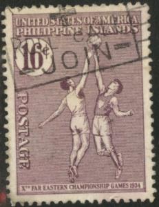 Philippines American period Scott 382 used 1934