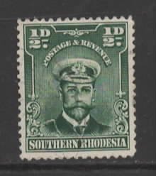 Southern Rhodesia Sc # 1 used (RRS)