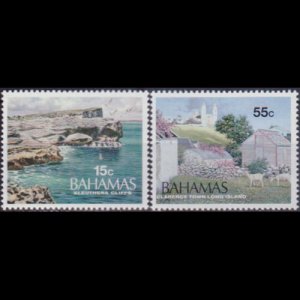 BAHAMAS 1995 - Scott# 831-2 Tourism 15-55c NH